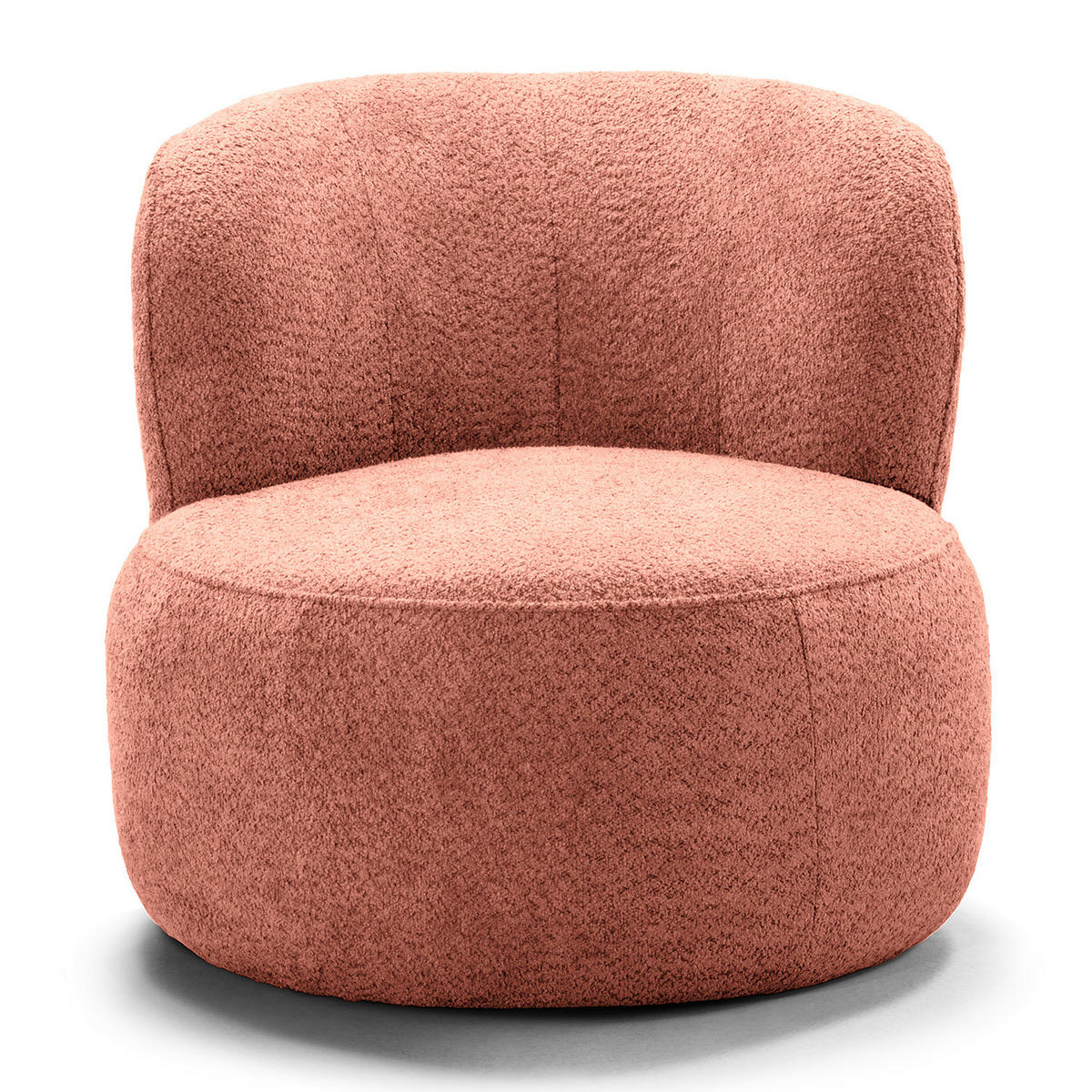 SESSEL - Sandfarben/Schwarz, Kunststoff/Textil (78/75/84cm) - home24