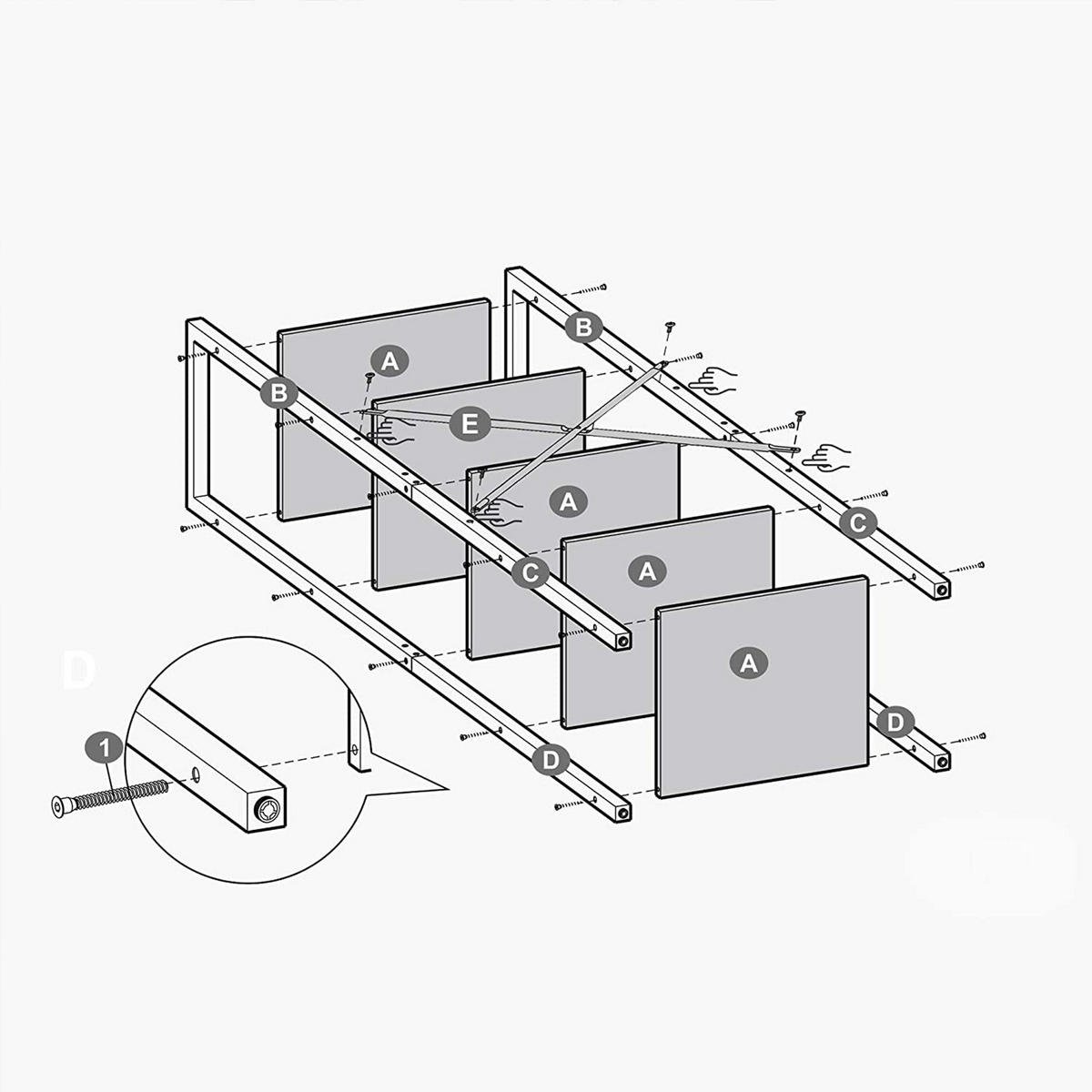 BÜCHERREGAL - Braun, Holzwerkstoff (30/146/40cm) - Hansiro