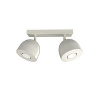 DECKENLEUCHTE - Weiß Hochglanz, Metall (6.5/27/18cm) - Lumicom