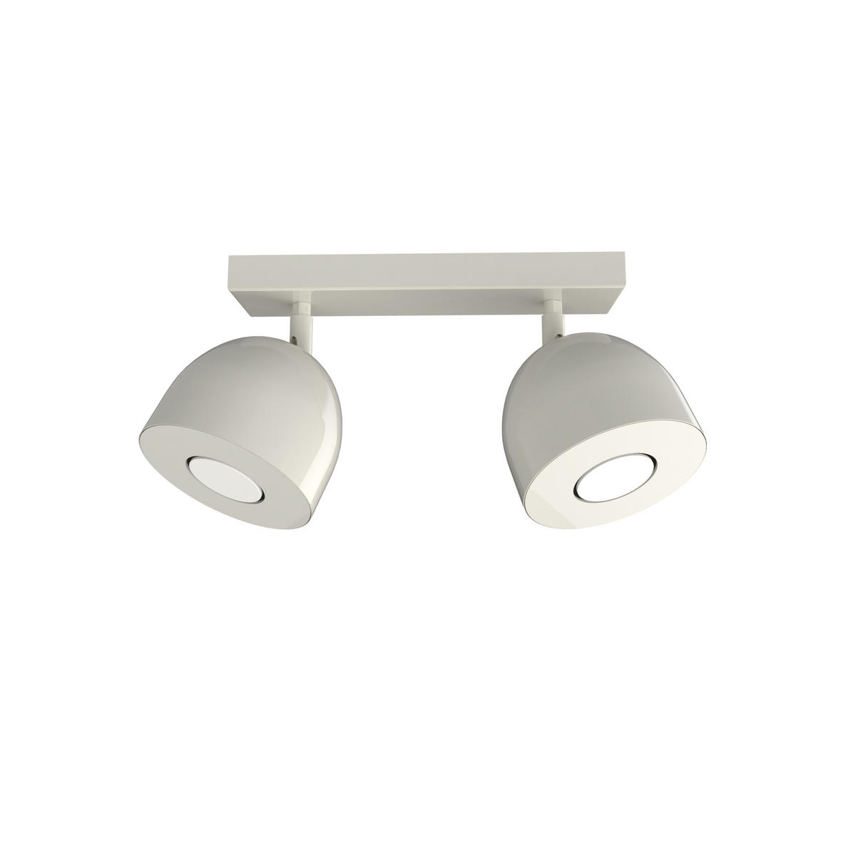 DECKENLEUCHTE - Weiß Hochglanz, Metall (6.5/27/18cm) - Lumicom