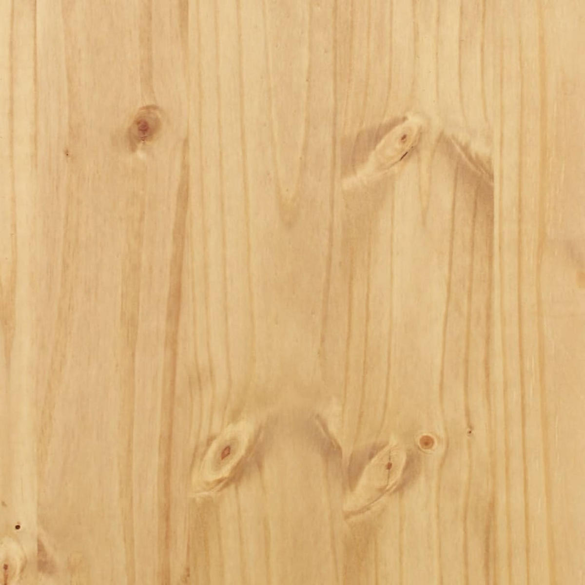 KLEIDERSCHRANK Corona 55/38/170 Cm Massivholz Kiefer - Braun, Holz (55/170/38cm) - vidaXL