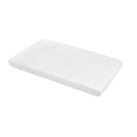 CEARȘAF cu elastic pentru bebe raft 7in1 - alb, material textil (50/73cm) - waldin