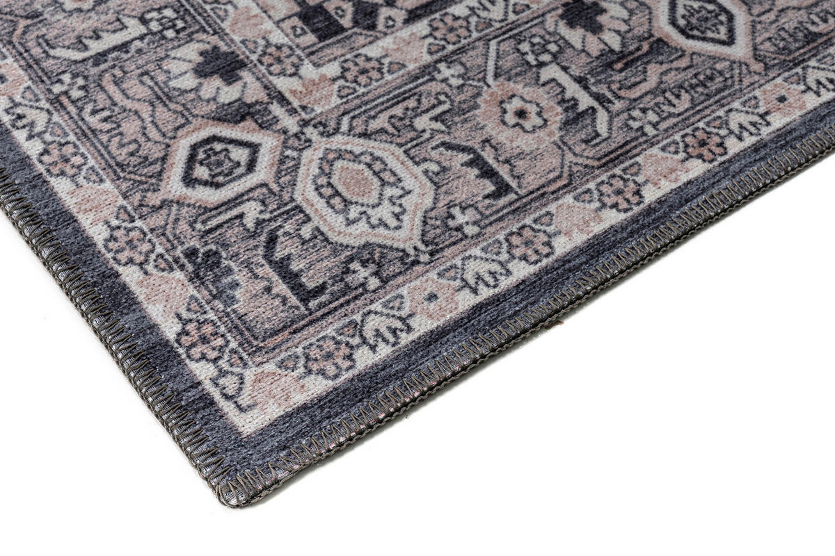 TEPPICH DUBAI dunkelblau orientalisch 150/210 cm - Dunkelblau, Textil (150/210cm) - Tapiso