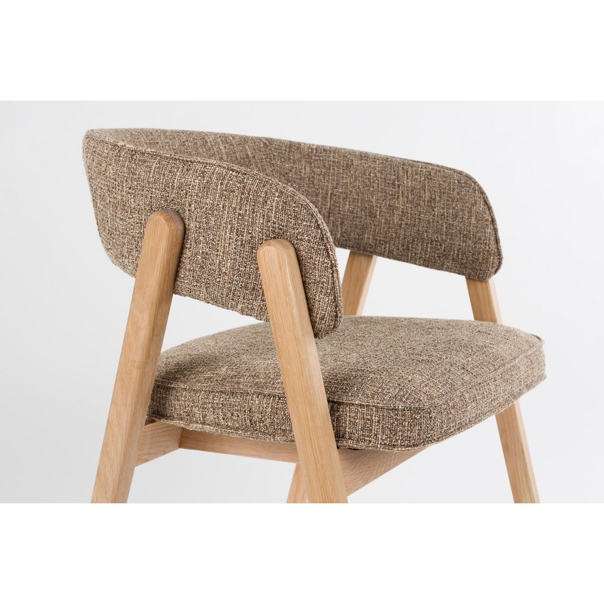 ESSZIMMERSTUHL Bright Braun - Braun, Kunststoff (57/76/59.5cm) - Zuiver