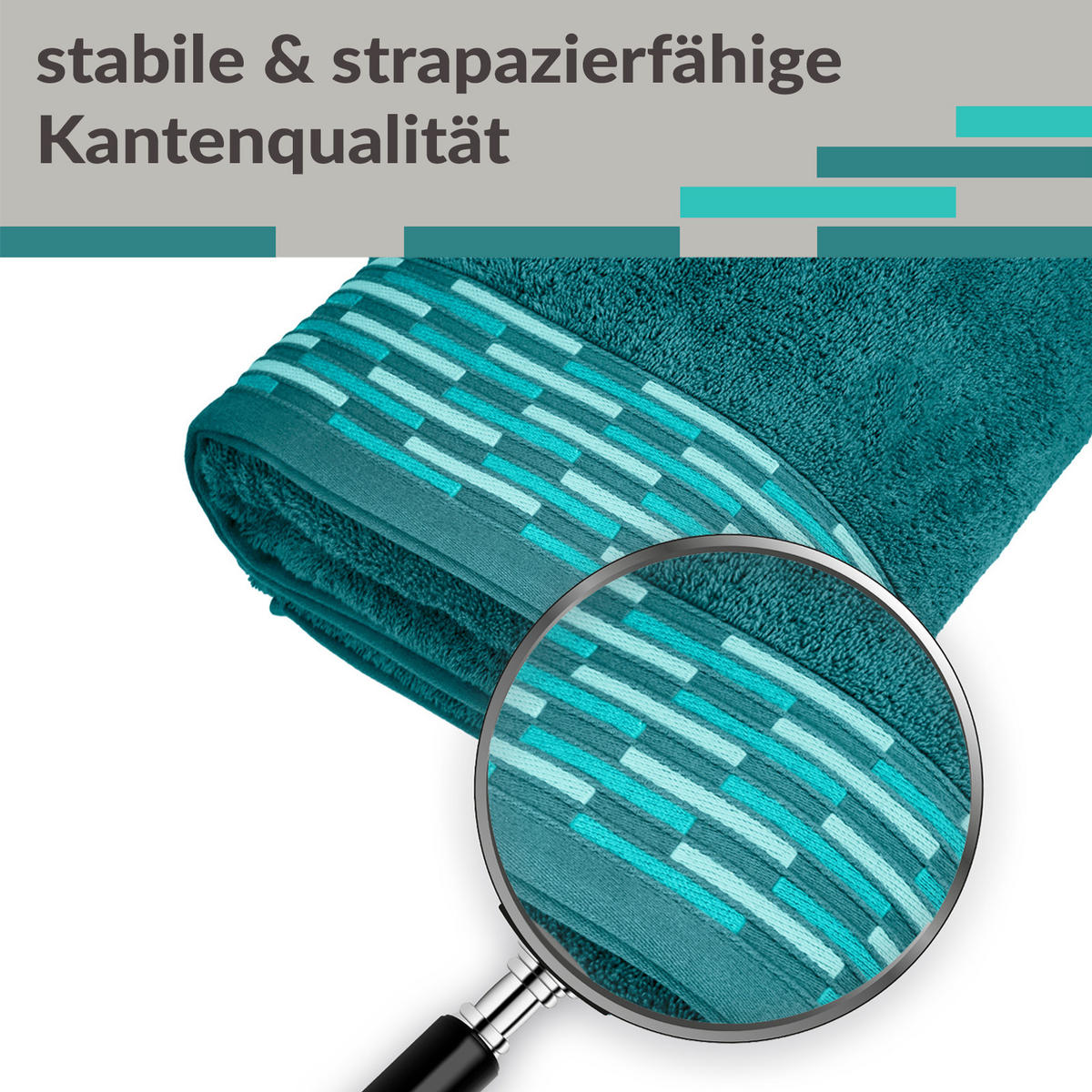 SAUNATUCH Lugano Opal Grün 80x200 cm - Opal, Textil (80/200cm) - Lashuma