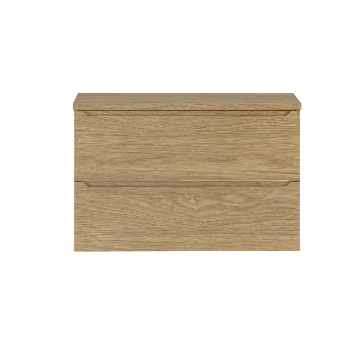 WASCHTISCHUNTERSCHRANK 80.6cm Viggo Holz - Braun, Holzwerkstoff (80.6/52.2/46.5cm) - Petits-meubles