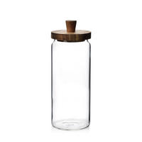 GLASBEHÄLTER Mondern Kitchen Transparent Naturfarbe 10/10/25 cm Glas - Transparent/Naturfarben, Glas (10/25/10cm) - Mondex