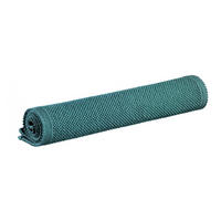 BADEMATTE Etia graugrün 54 x 110 cm - Grau/Grün, Textil (54/110cm) - Vivaraise