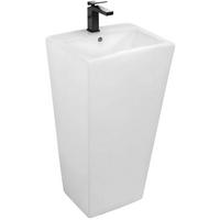 STANDWASCHBECKEN Rea Daria - Weiß, Keramik (38/83/44cm) - REA