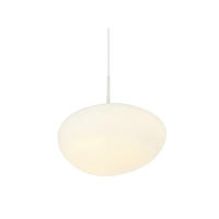 HÄNGELEUCHTE Veglia, Weiß, 32cm - Weiß, Glas (32/33/32cm) - KOSILUM