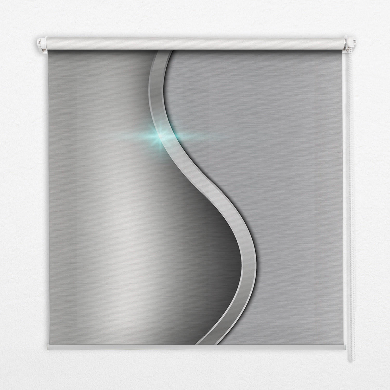 TULUP VNITŘNÍ roleta - okenní roleta - roleta - 130x140 cm - Kov