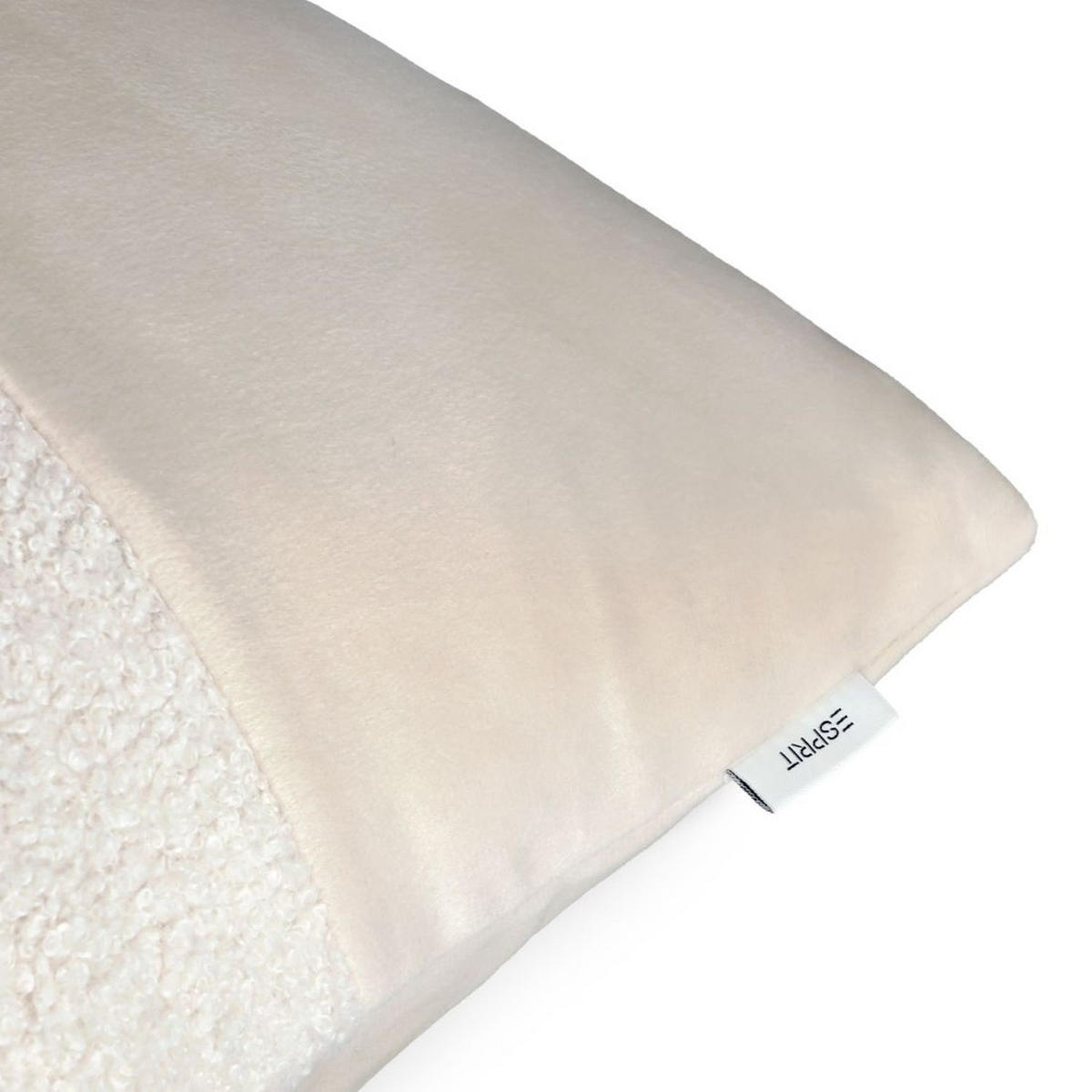 KISSENHÜLLE Paddy beige 38x58cm - Beige, Textil (58/38cm) - Esprit