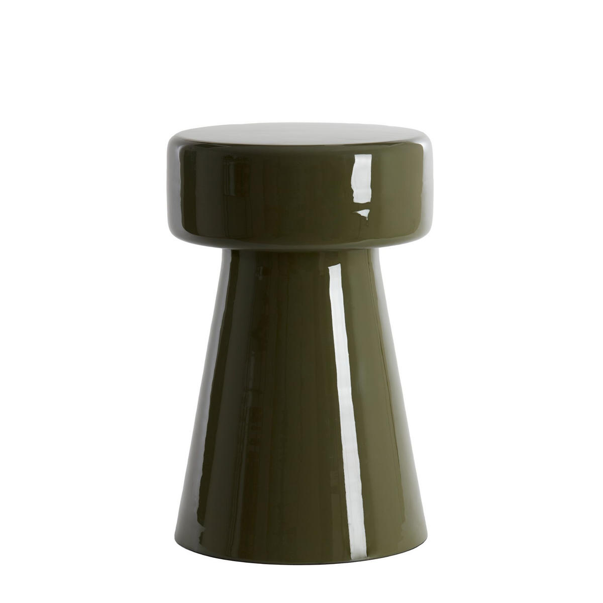 BEISTELLTISCH Dakwa Grün 29/29/47 cm - Grün, Metall (29/29/47cm) - Light & Living