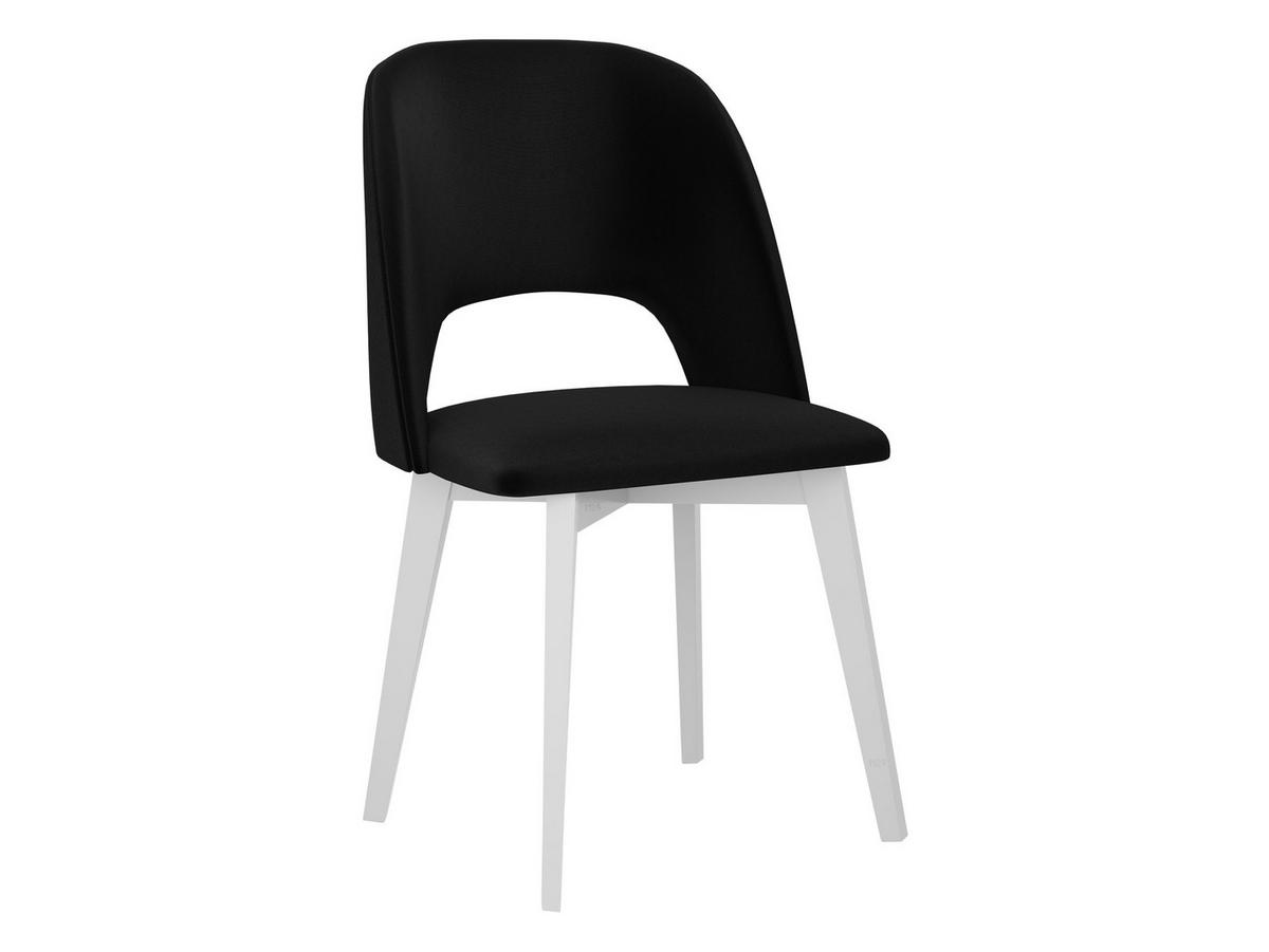 STUHL Monti 4, Holzfarbe: Weiß - Schwarz/Weiß, Holz (48/83/54cm) - MIRJAN24