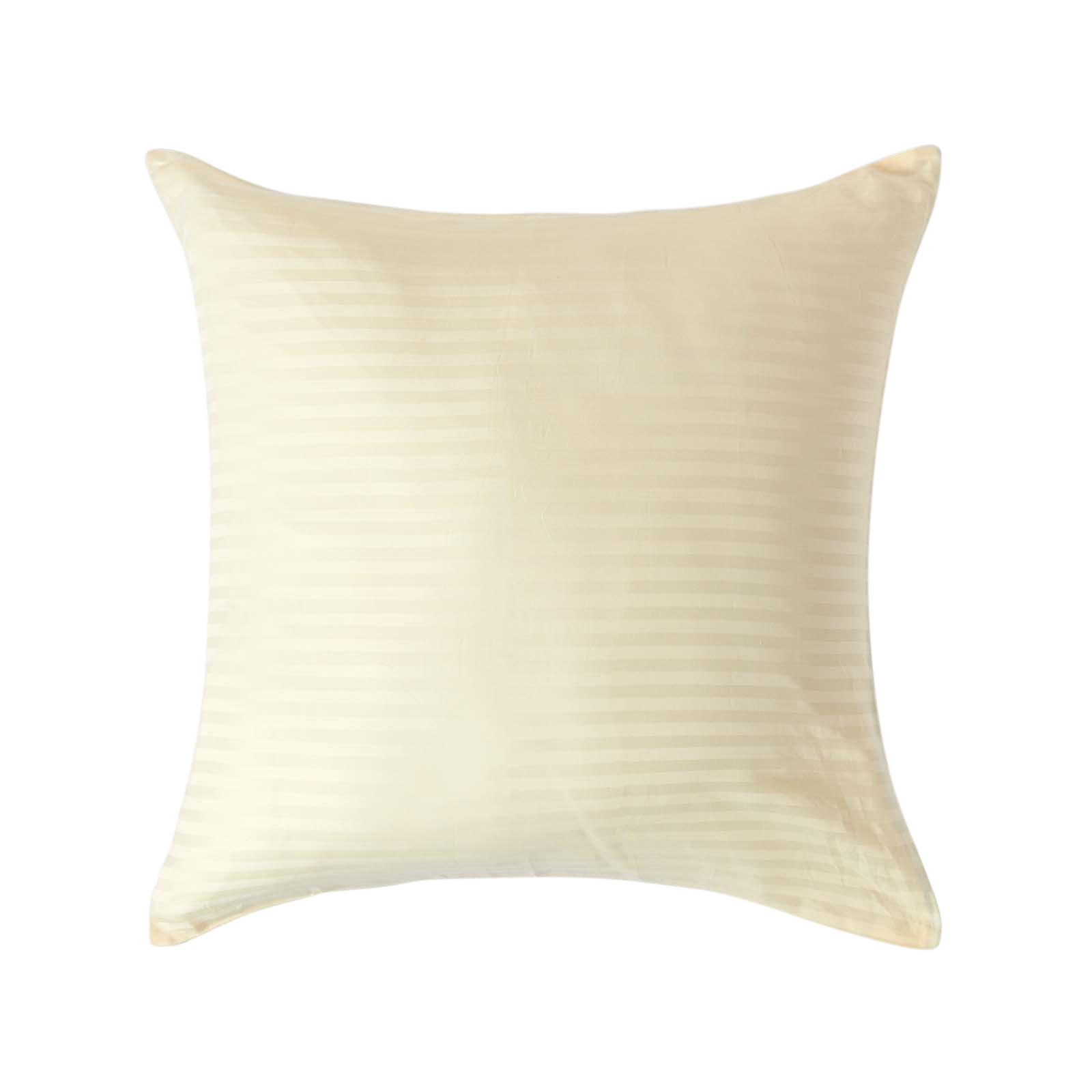 Homescapes Kissenbezug Creme 60x60 cm
