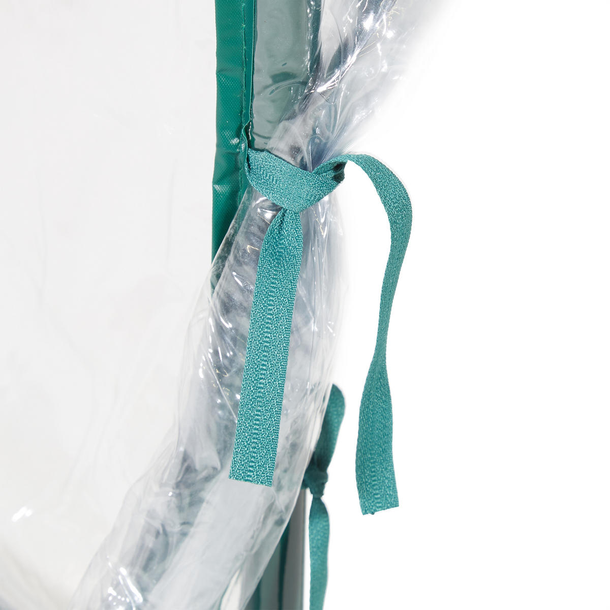 FOLIENFRÜHBEET - Transparent, Kunststoff/Metall (95/95/92cm) - Relaxdays