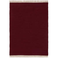 WOLLTEPPICH Liv Dunkelrot 170x240 cm - Dunkelrot, Textil (170/240cm) - benuta Pop