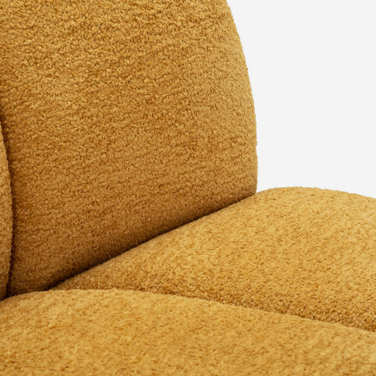 3-SITZER Sofa gepolstert Ball - Gelb - Gelb, Holzwerkstoff/Kunststoff (145/69/80cm) - Pasmara