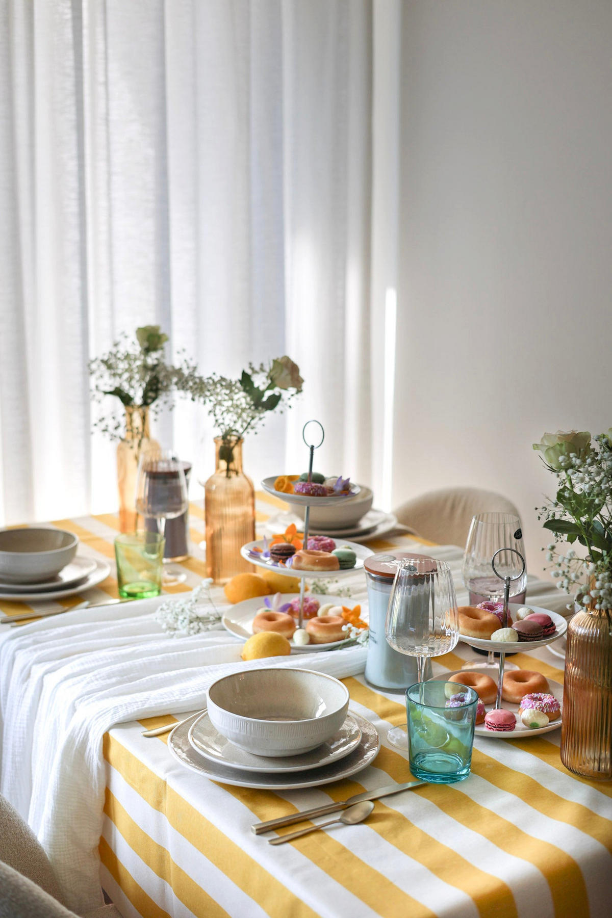 BESTECKSET - Champagner - 42 Teile / 8 Personen - Champagner, Metall - Studio Tavola