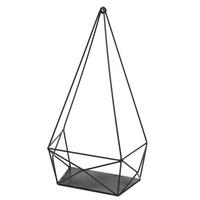 WANDREGAL Schwarz - Schwarz, Metall (23/44/11cm) - MCW