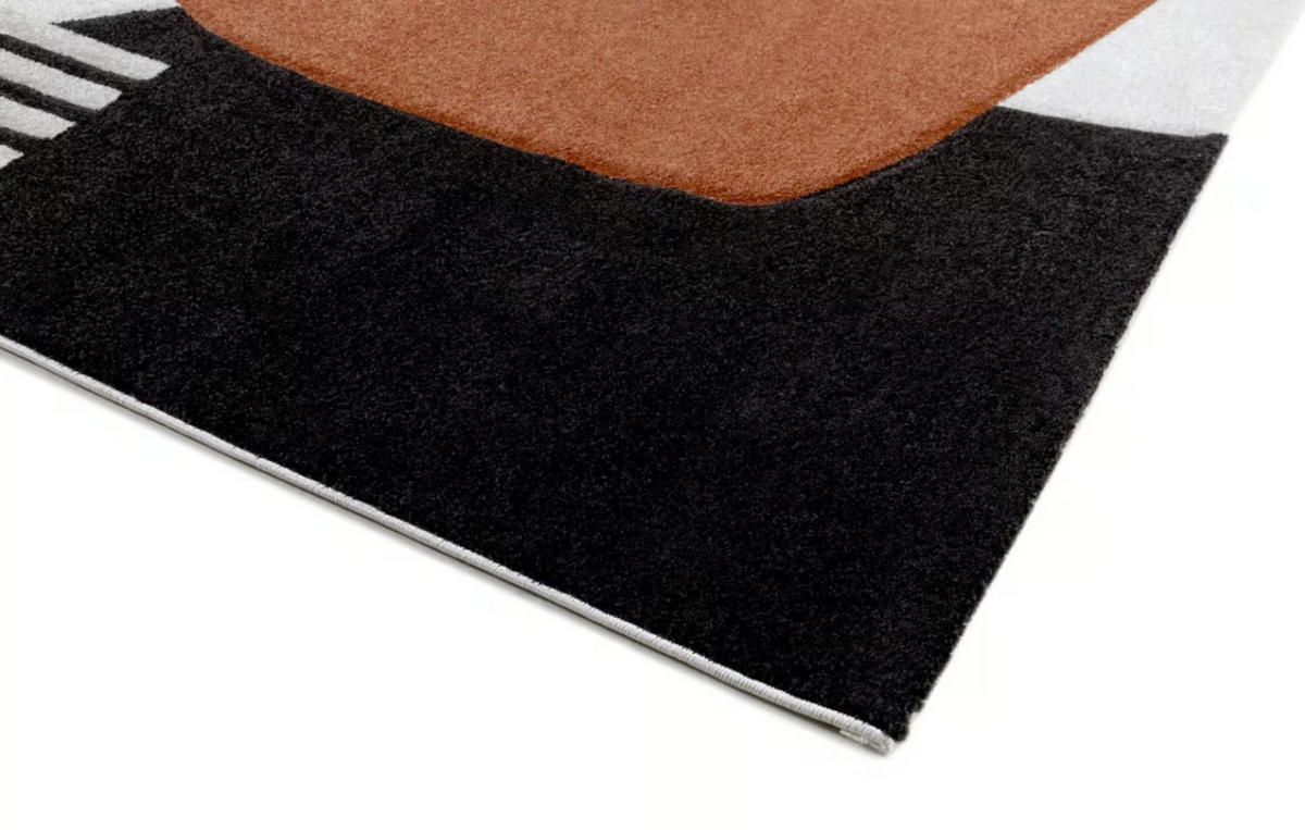 TEPPICH modern Flachgewebe IOWA Orange 120 x 170 cm - Orange, Textil (120/170cm) - Novatrend