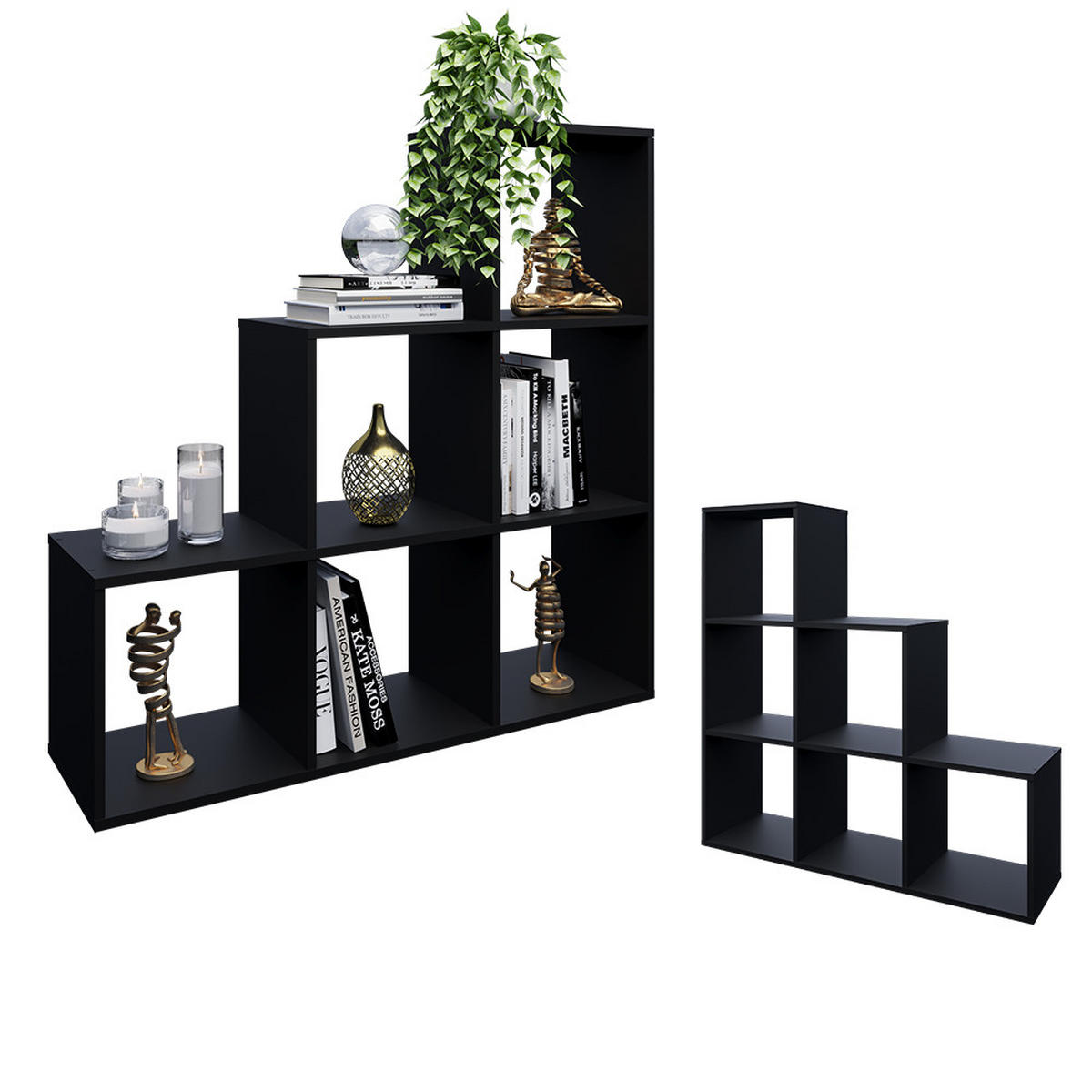 Schwarz, Holzwerkstoff (107.2/107.8/29cm) - Vicco