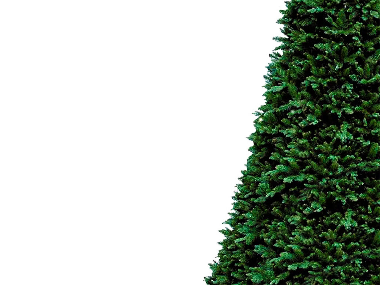 LAALU WEIHNACHTSBAUM künstlich DELUXE Bernard 500 cm, GIGANT Tannenbaum Christbaum Kunstbaum Dekobaum mit Metallständer - Grün, Kunststoff (500cm) - LAALU