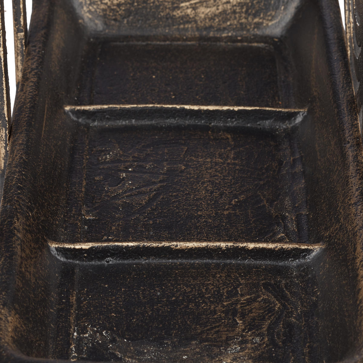 SCHIRMSTÄNDER - Braun, Metall (30.5/48.5/16cm) - Relaxdays