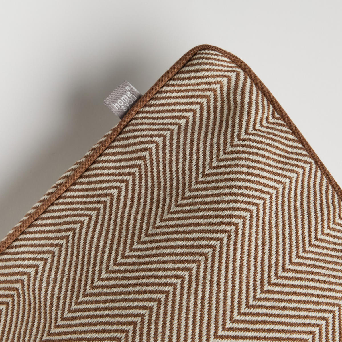 KISSENBEZUG Catron - Braun, Textil (30/60cm) - home&you