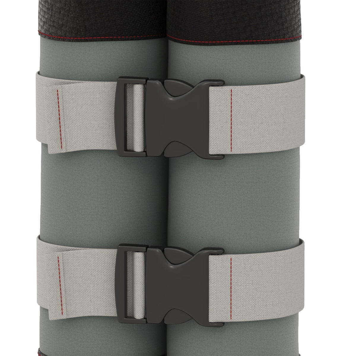 SANDGEWICHTSSÄCKE 4er-Set mit Griff für Pop Up Pavillon, Pavillonstandfüße aus Oxford, Grau+Schwarz - Schwarz, Kunststoff (10/20cm) - Outsunny