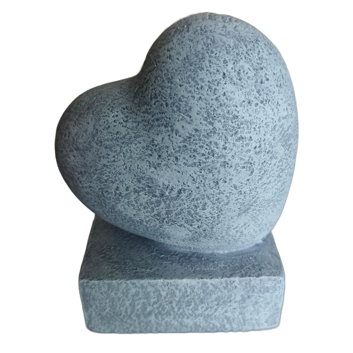 HROBNÁ výzdoba - sivá, plast (10.8/19.8/15.8cm) - Relaxdays