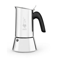 ESPRESSOKOCHER New Venus für 2 Tassen, Edelstahl, Kupfer, 85 ml - Silberfarben, Metall (13/23/14cm) - Bialetti