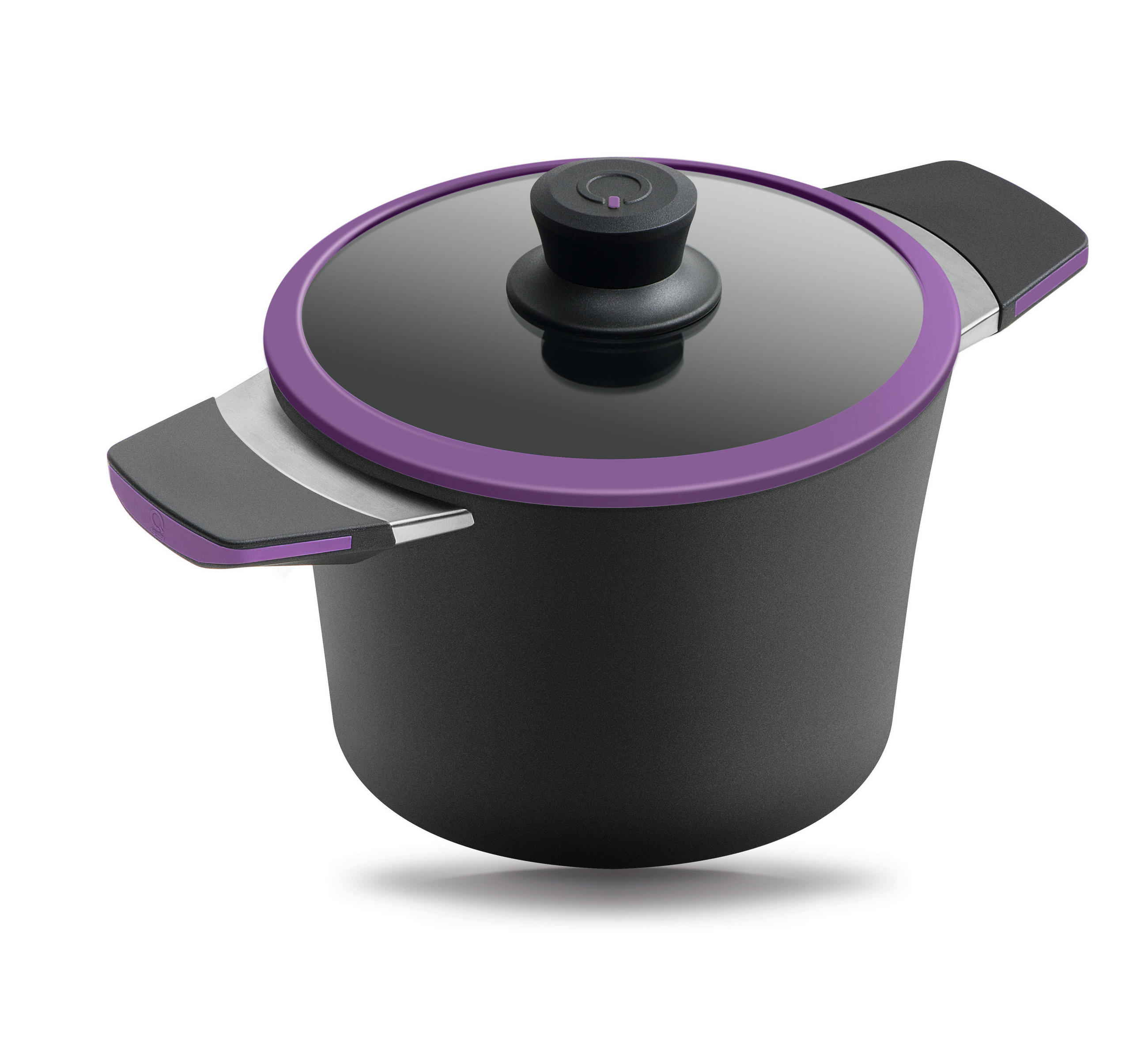 KOCHTOPF INDUKTION ⌀20cm - AUBERGINE - Aubergine, Metall (20cm) - Gastrolux