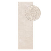 LÄUFER Nina waschbar 80/250 cm - Creme, Kunststoff (80/250cm) - benuta Nest