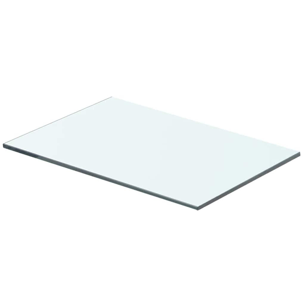 REGALBODEN Glas Transparent 40/20 Cm - Klar, Glas (40/0.8/20cm) - vidaXL