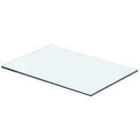 REGALBODEN Glas Transparent 40/20 Cm - Klar, Glas (40/0.8/20cm) - vidaXL