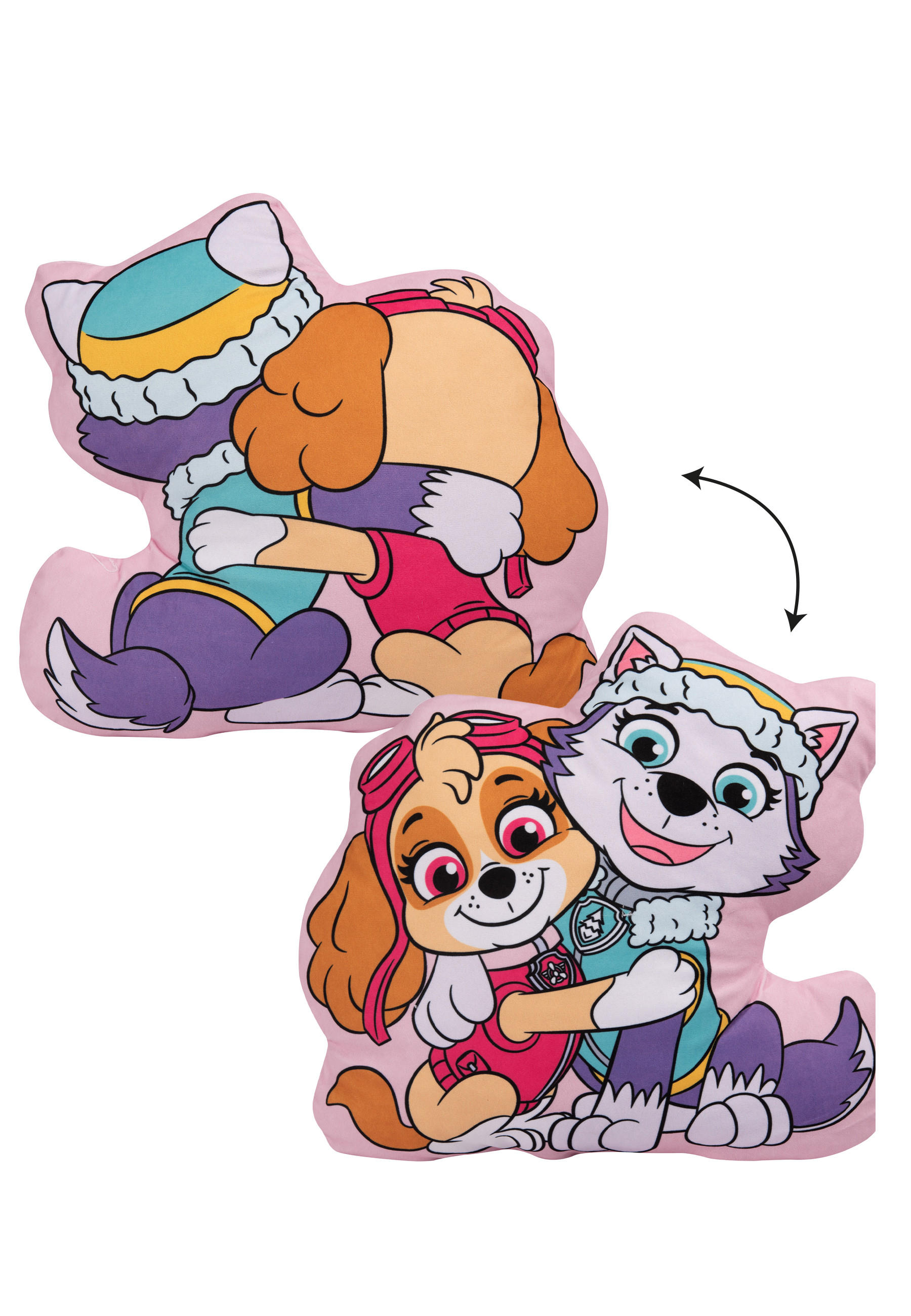 KINDERKISSEN Paw Patrol Paw Girl 35 x 35 cm - Multicolor, Textil (35/35cm) - Paw Patrol
