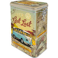 AROMADOSE Volkswagen VW Bulli Let's Get Lost - Multicolor, Metall (11/17.5/7.5cm) - Nostalgic-Art