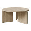 COUCHTISCH Preffines Holzoptik Eiche 85 cm - Beige, Holzwerkstoff (88.5/88.5/40.5cm) - Selsey