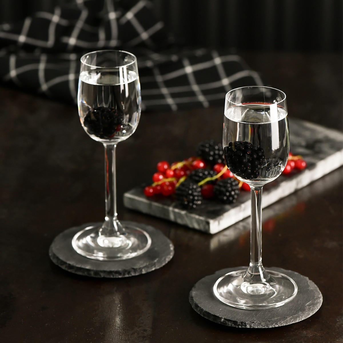 SCHNAPSGLÄSER GEMA, 6ER-SET, 70 ML - Transparent, Glas (0.07L) - Krosno Glass