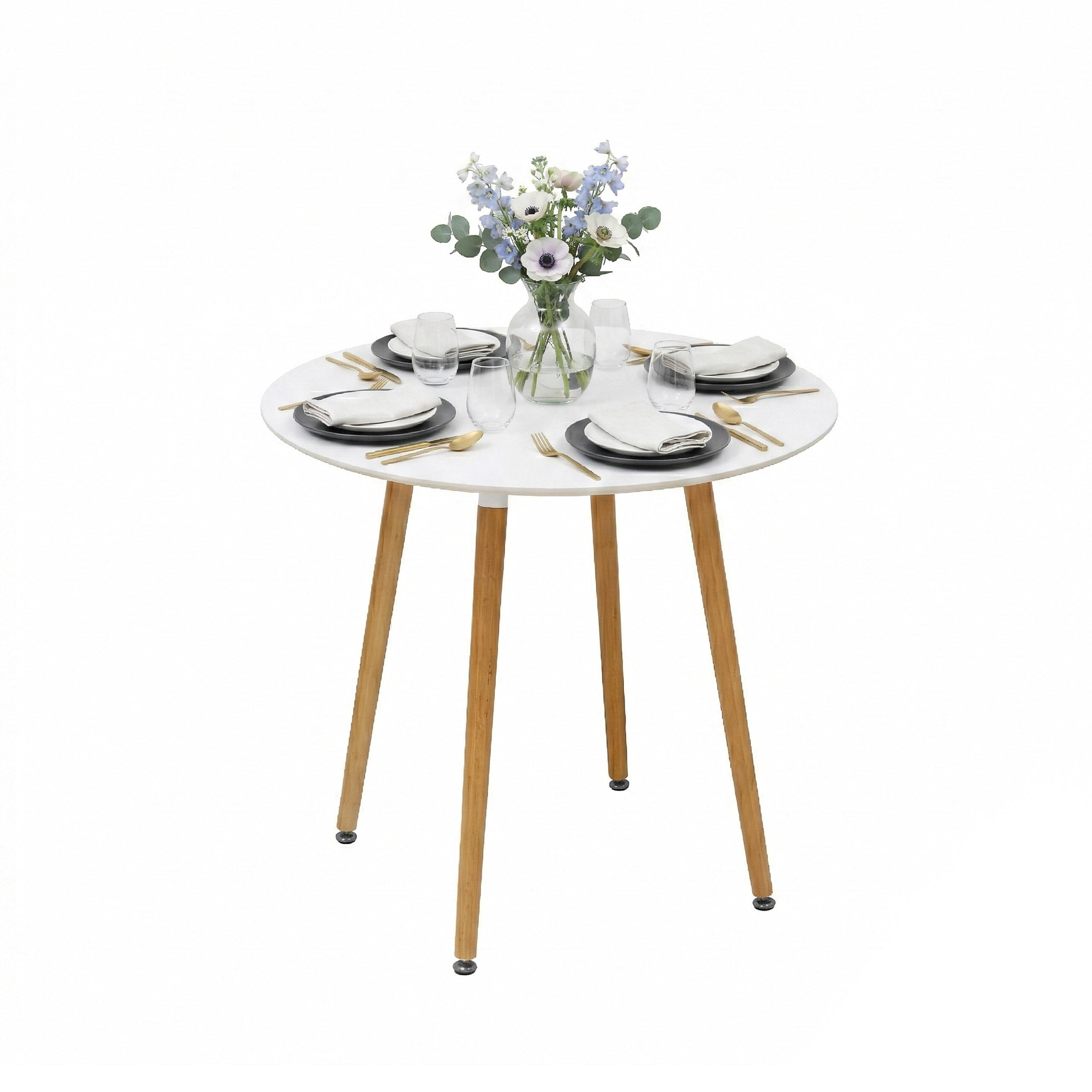 ESSTISCH - Multicolor, Holz/Holzwerkstoff (80/80/75cm) - Relaxdays