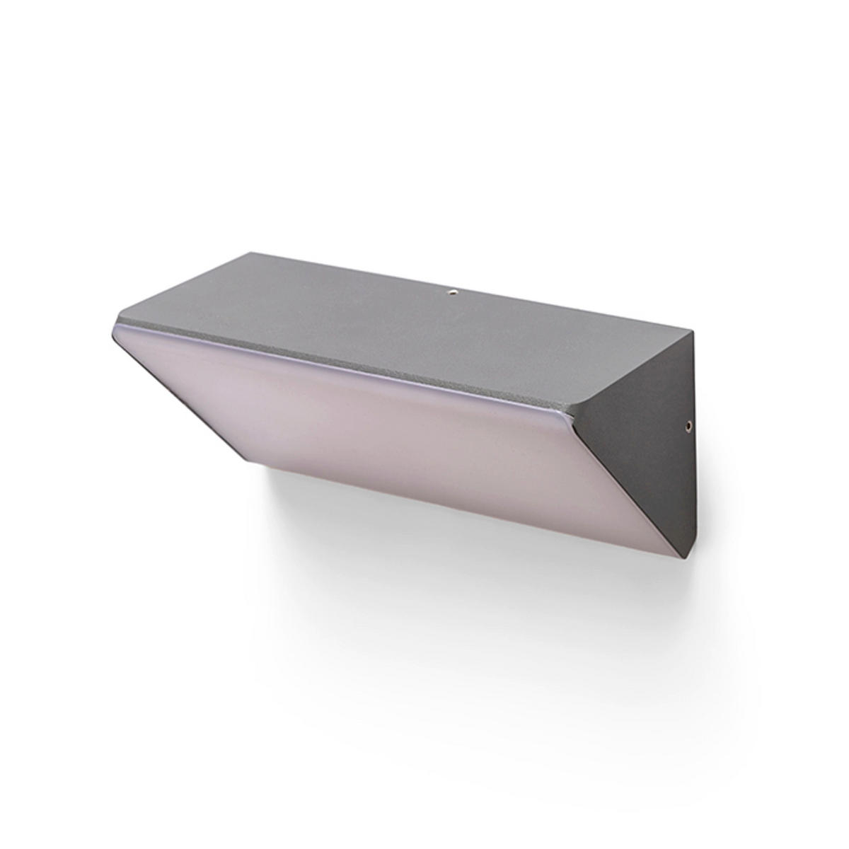 AUSSENLEUCHTE ANDANTE Anthrazitgrau Mattacryl 21 W IP65 - Grau, Kunststoff (21.8/98/97cm) - Rendl