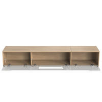 TV-SCHRANK Hochglanz Weiß, Holz - Weiß, Holzwerkstoff (35/30/180cm) - Raumix