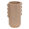 VASE Keramik Wavy Bliss Ø 13 cm - Taupe, Keramik (25.5cm) - Atmosphera Createur d´interieur