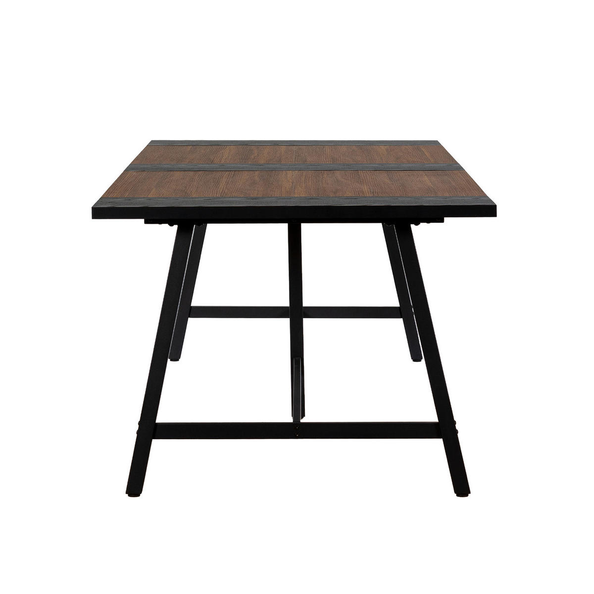 ESSTISCH Caracas Walnuss-Optik, 240 cm - Walnussfarben, Holzwerkstoff (100/240/75cm) - VS Venta-stock