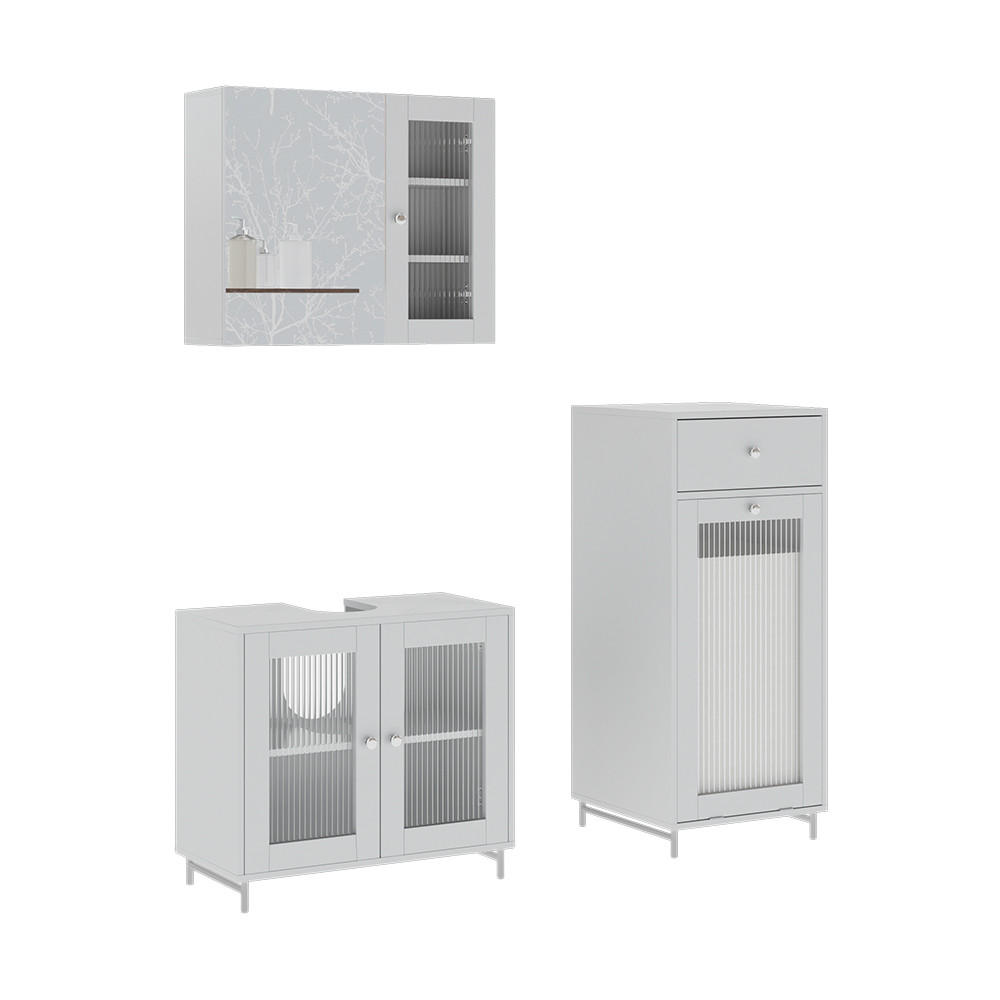 MALTE Bílá - bílá, kompozitní dřevo (60/58/30cm) - Vicco