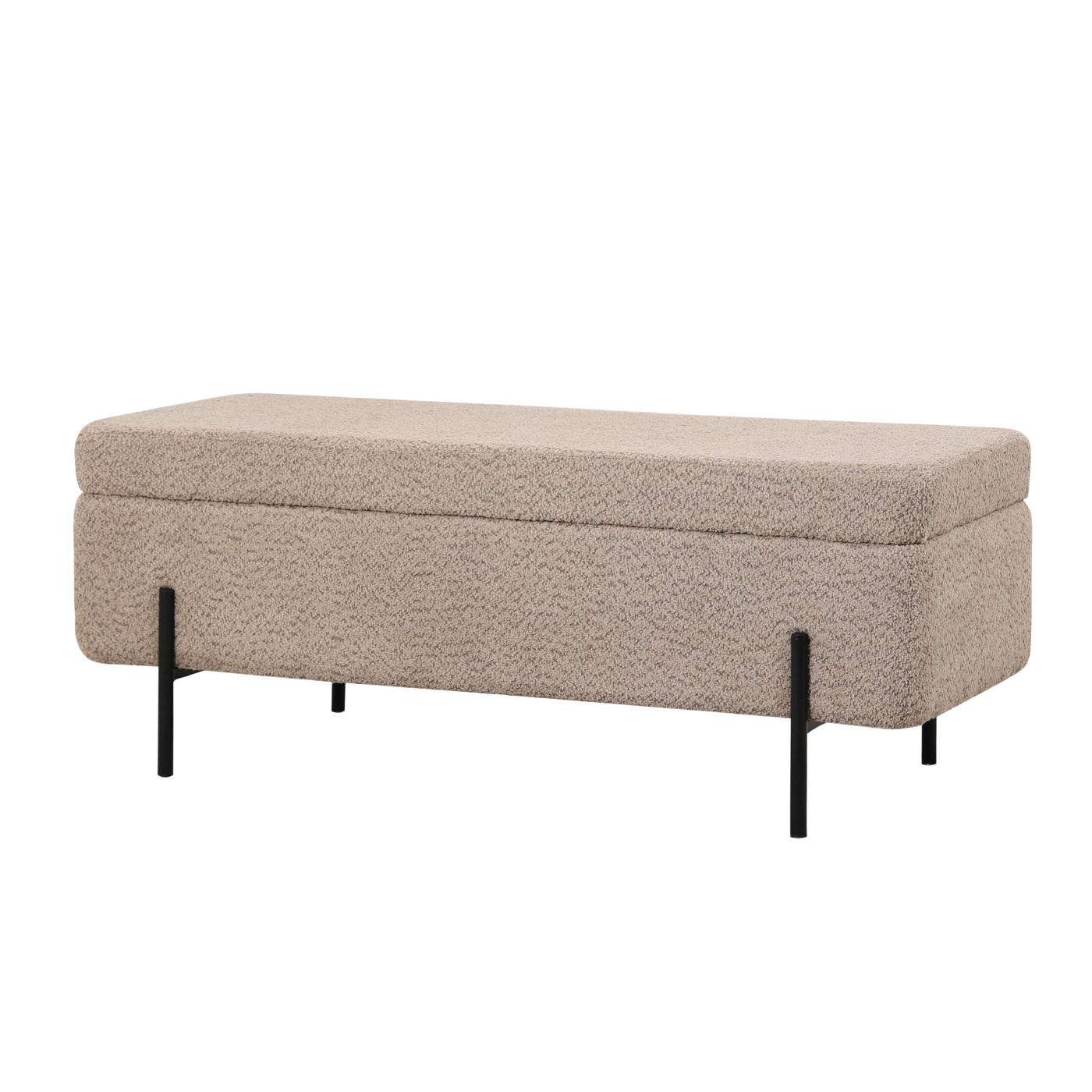 Giga Meubel Aufbewahrungsbank Taupe 110x40x45 cm