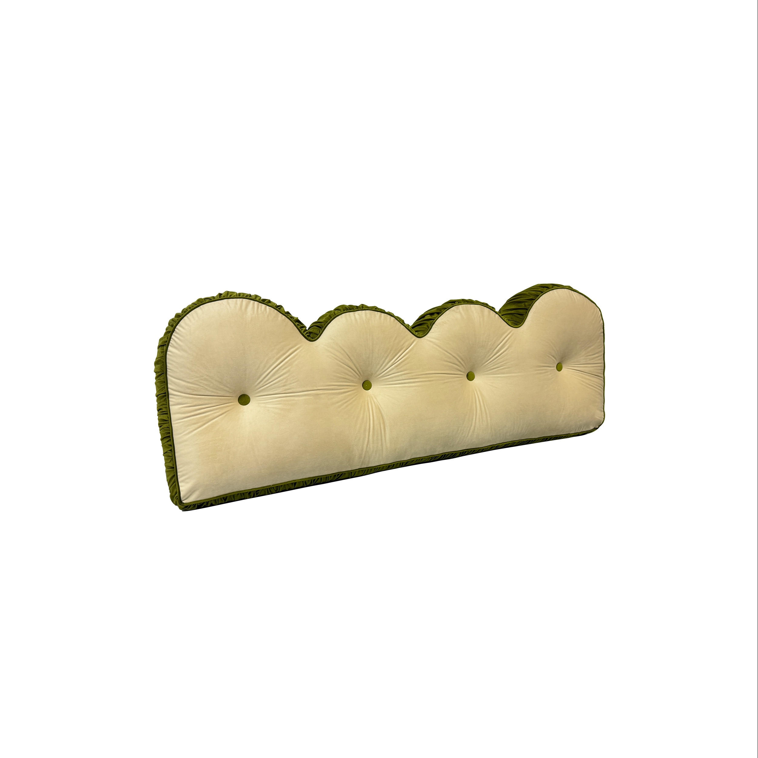 RÜCKENKISSEN für Bett Beige 150 cm - Beige, Textil (150/20cm) - Vercart