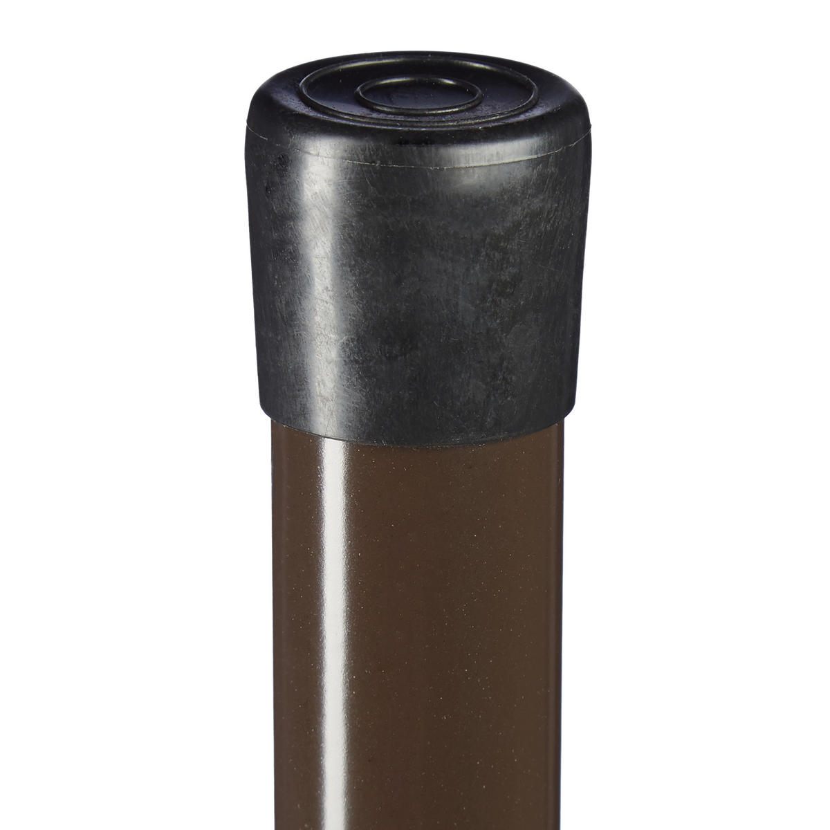 GARTENTISCH - Dunkelbraun, Kunststoff/Metall (60/120/74cm) - Relaxdays