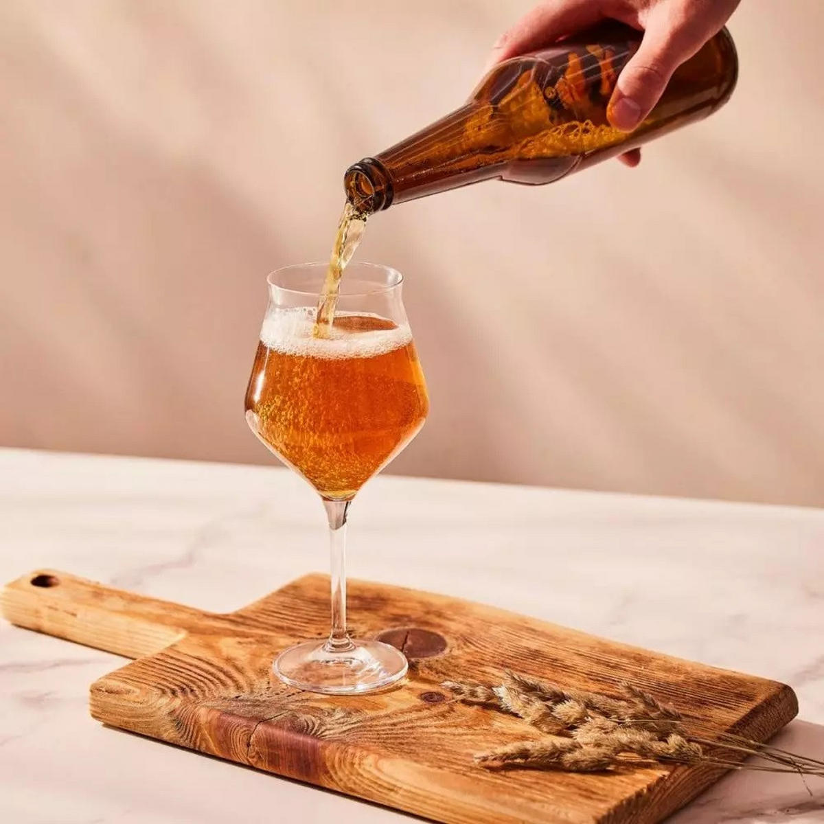 BIER-TULPEN BIERGLÄSER, 6er-Set, 420 ml - Transparent, Glas (0.42L) - Krosno Glass